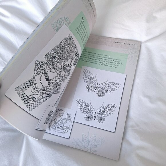 Zentangle: The inspiring and mindful drawing method, by Jane Marbaix (BOOK) - Picture 3 of 4